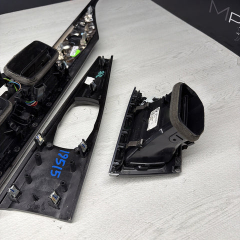15-20 BMW F80 M3 F82 M4 Carbon Fiber Interior Dash Dashboard Trim Set OEM