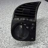 92-99 BMW M3 E36 318 323 325 328 Headlight Fog Light Switch AC Heat Vent OEM