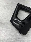 OEM Center Console Shifter Trim Dome Plate Alcantara BMW 15-20 F80 F82 F83 M3 M4