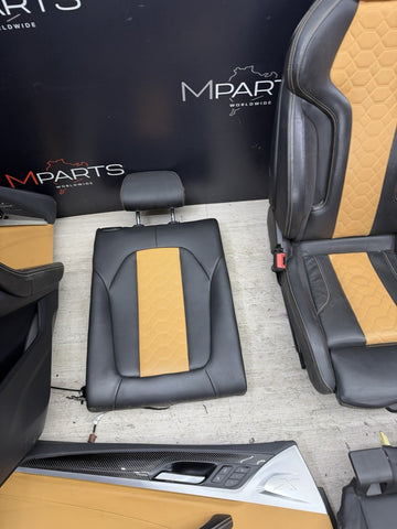 18-24 BMW F97 G01 X3M Interior Seats & Panels Leather Black