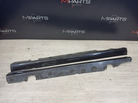 01-06 BMW E46 M3 Rocker Panel Side Skirts OEM Carbon Black