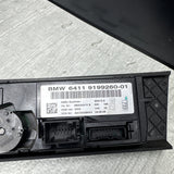 OEM BMW E90 E91 E92 E93 M3 328 335 A/C Climate Control Switch Panel Black