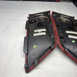 01-06 BMW E46 M3 Convertible Rear Left Right Door Cards Panels Trims Imola Red