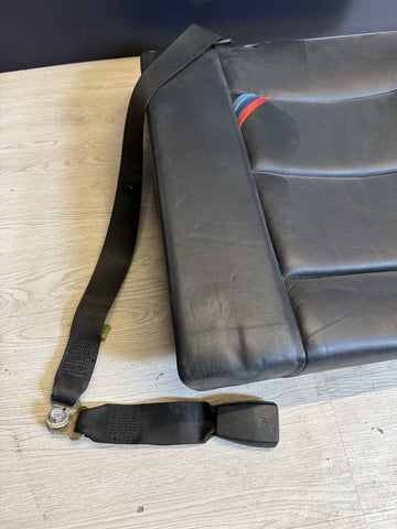 95-99 BMW E36 M3 Left Driver Rear Folding Seat Backrest Back Rest Black Nappa