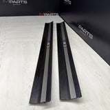 96-99 BMW E36 M3 Coupe Door Sills Trims Pair Black OEM