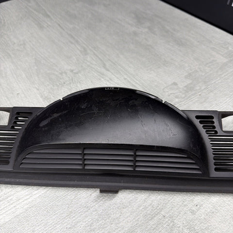 01-06 BMW E46 CONVERTIBLE REAR SEAT ROLLOVER BAR TRIM COVER 8204279 OEM BLACK