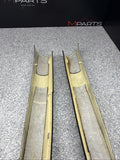 01-06 BMW E46 M3 Coupe Front A Pillars Black Original OEM Pair *Notes