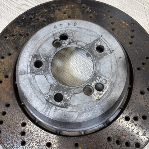OEM 06-10 BMW E60 E63 E64 M5 M6 REAR BRAKES DISCS ROTORS