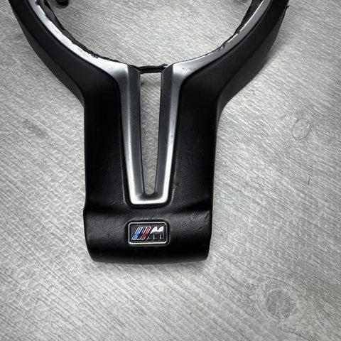 GENUINE BMW STEERING WHEEL TRIM COVER F87 F80 F82 F83 M3 M4 *Scuffed