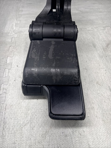 01-06 BMW E46 M3 Center Console Armrest Arm Rest Black Leather