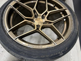 Rohana RFX11 5x120 19x9.5 19x11 Brushed Bronze Rims Wheels Set