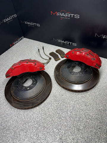 08-13 BMW E90 E92 E93 M3 Stoptech Big Brake Kit Calipers Rotors Front ST60