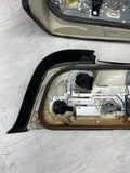 BMW 3 Series E36 2DR Coupe 94-99 Rear Clear Tail Lights Lamps Set OEM