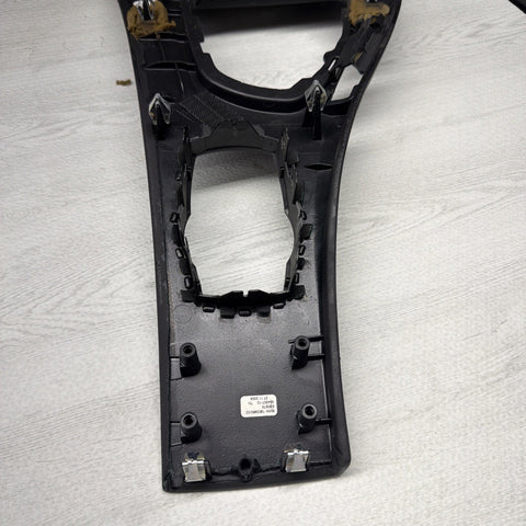 09-13 BMW E90 E92 M3 MANUAL CIC LEATHER CENTER CONSOLE TRIM