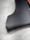 2008-2013 BMW E92 M3 Coupe Left Rear Interior Trim Panel Fox Red Leather OEM