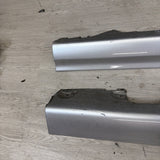 01-06 BMW E46 M3 Rocker Panel Side Skirts OEM Titanium Silver *Notes*