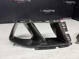 21-26 BMW G80 G82 G83 M3 M4 Carbon Fiber Air Ducts Scoops Vents Set OEM *Cracks