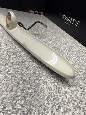01-06 BMW E46 M3 Convertible Trunk Lid Grip Key Deck Handle Alpine White