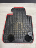 BMW 328i 320i 335i 340i N26 F30 F80 F All Weather Rubber Floor Mat Set 2pc Front