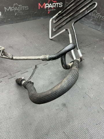 01-02 BMW Z3M S54 POWER STEERING OIL COOLER COOLING LINES OEM