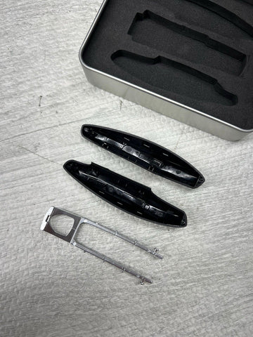 Genuine PORSCHE Cayenne Key Cover 971044801 Chrome