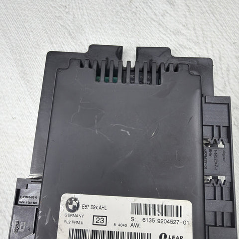 07-10 BMW E90 E91 E92 E93 FRM 2 FRM2 PL2 FOOTWELL CONTROL MODULE 9166709 OEM