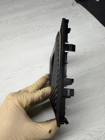 15-20 BMW F80 F82 F83 M3 M4 Center DCT Shifter Plate Carbon Fiber M Performance