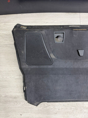 11-16 Bmw F10 5 Series M5 Rear Deck Lid Parcel Shelf Cover Black Alcantara OEM