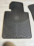 Genuine 01-06 BMW E46 M3 Carpets Floor Mats Black Front Weather