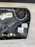 01-06 BMW E46 M3 DRIVER LEFT SIDE DOOR PANEL CARD BLACK OEM
