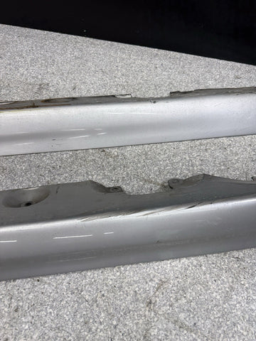 01-06 BMW E46 M3 Rocker Panel Side Skirts OEM Titanium Silver