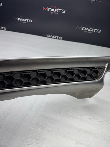 15-18 BMW X5M X6M REAR LOWER BUMPER SPOILER DIFFUSER 51128056359 DONINGTON GREY