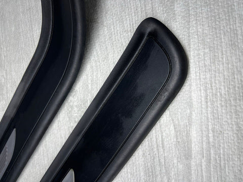 08-13 OEM E92 E93 BMW M3 Left Right Pair Door Sills Panels Scuff Plates
