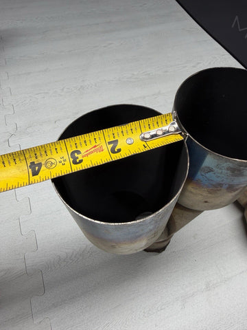 BMW E46 E92 M3 M5 M6 Exhaust Muffler Tips Aftermarket Custom 3.5”