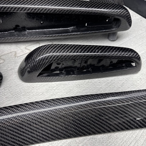 BMW E46 M3 01-06 Convertible Carbon Fiber Interior Trim Set 8 Piece