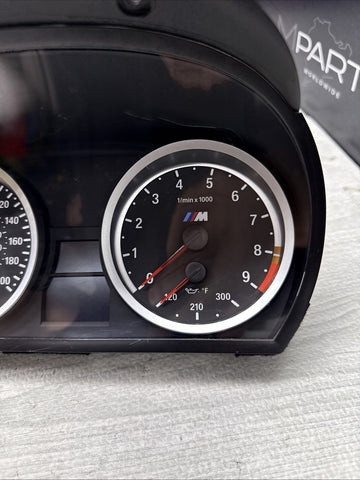 BMW E90 E92 E93 M3 Gauge Cluster Instrument Panel Speedo Manual OEM 08-13