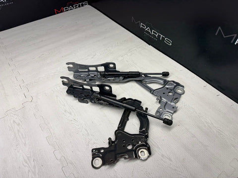 BMW 21-26 G80 M3 REAR TRUNK LID HINGES W/SHOCKS STRUTS