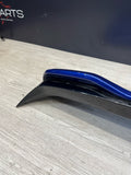OEM BMW G01 F97 X3 X3M Rear Tailgate Liftagte Trunk Roof Upper Wing Spoiler Blue