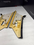 01-06 BMW E46 330CI M3 Coupe Rear C Pillars Trims Panels Black Pair OEM *Notes*