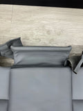 2001-2006 BMW E46 M3 Coupe Rear Seat Bottom Bench Dove Grey Gray Leather OEM