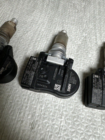 (4) OEM GENUINE BMW TPMS Tire Pressure Sensors 15-20 F30 F80 F82 F83 M3 M4 Set