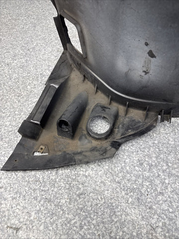 OEM BMW E46 M3 Front Left Splash Shield Guard Liner + Temp Sensor *Damage