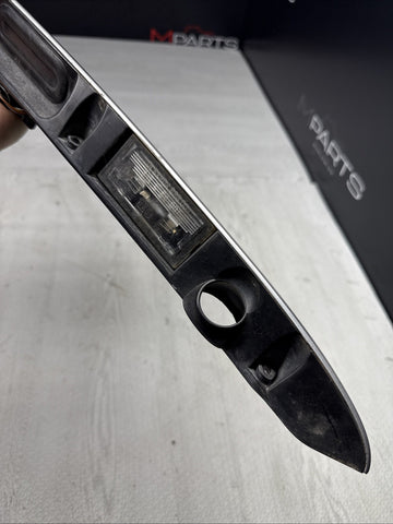 01-06 BMW E46 M3 Convertible Trunk Lid Grip Key Deck Handle Silver Gray