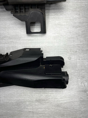 BMW E46 325 328 330 M3 Z4 Side Radiator Mounting Brackets Pair OEM 7530254