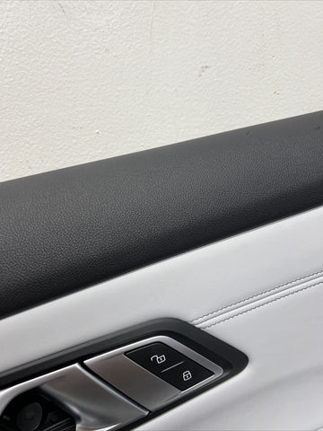 BMW 21-24 G80 M3 Sedan OEM Front Right Passenger Door Card Panel Silverstone