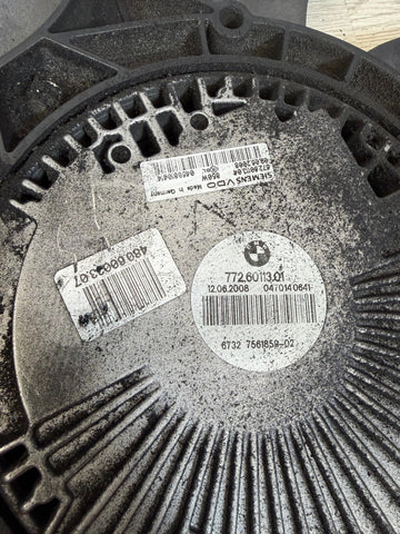 08-13 BMW M3 E9x Radiator Cooling Auxiliary Electric Fan OEM 7561859-02 *NOTES