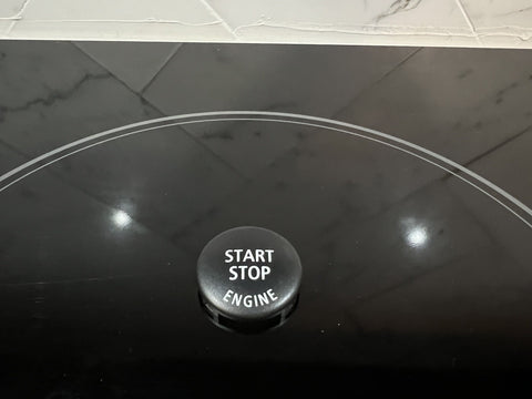 BMW Start / Stop Switch Button Cover Cap Black E82 E90 E92 E93 135 M3