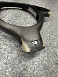 OEM 01-06 BMW E46 M3 Upper & Lower Steering Wheel Trim Cover Plate Titan Shadow