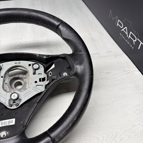 OEM Genuine BMW 08-13 E90 E92 E93 M3 Leather Steering Wheel DCT *Worn*