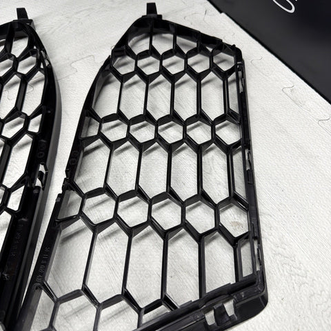 OEM FRONT BUMPER SIDE AIR DUCTS TRIMS GRILLES SET 21-25 BMW G80 G82 G83 M3 M4